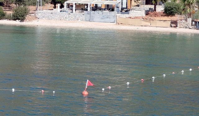 Muğla'da sahile duvar örüldü!