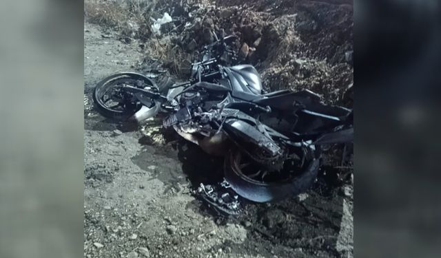 Orhaneli'de ölümlü motosiklet kazası