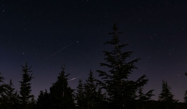 Perseid Meteor Yağmuru, Konya Ovası'nı Güzelleştirdi