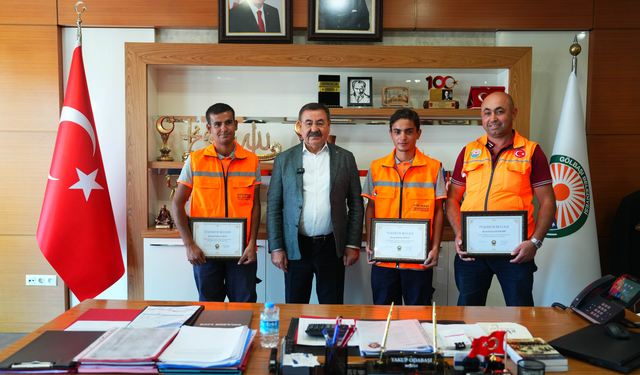 Gölbaşı’nda Temizlik İşçilerinden Örnek Dürüstlük