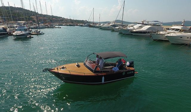 Yalova'da sürat teknesi kadına çarptı