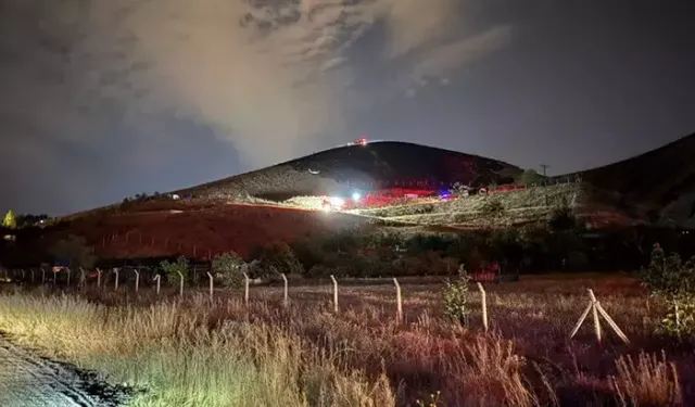 Eymir Gölü’nde Yangın Paniği