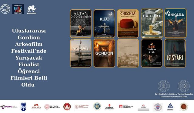 Uluslararası Gordion Arkeofilm Festivali’nin ön elemeleri sona erdi