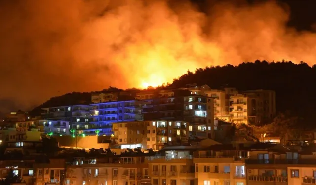İzmir'de ot yangını çıktı