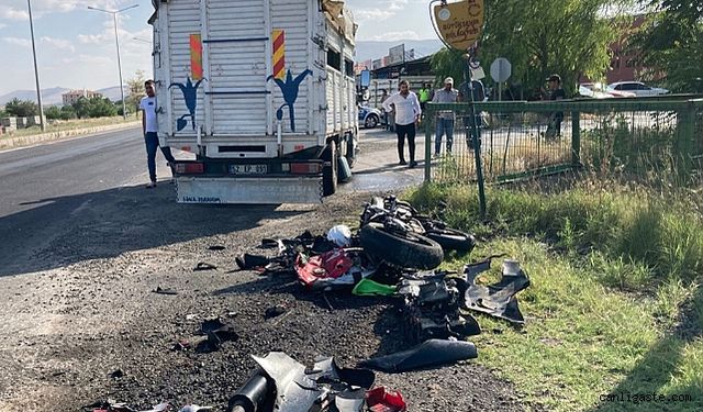 Kayseri'de ölümlü kaza
