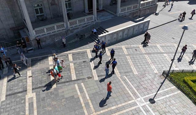 Kayseri'de dilencilere yönelik denetim gerçekleşti