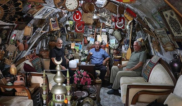 Kayseri’de Evini Antikalarla Donattı