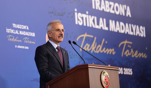 Trabzon’a 101 yıl sonra İstiklal Madalyası tevcih edildi