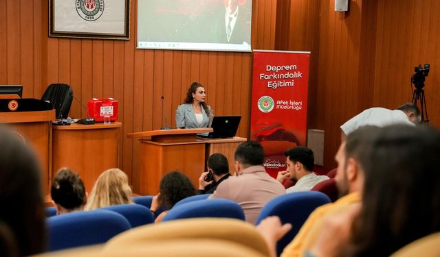Etimesgut Belediyesinden deprem farkındalık eğitimi