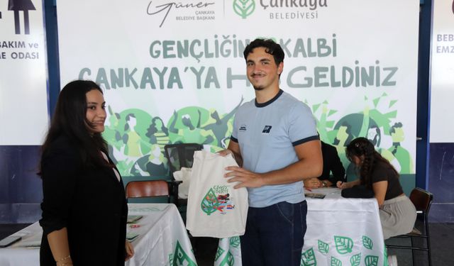 Çankaya Belediyesi'nden üniversite öğrencilerine karşılama