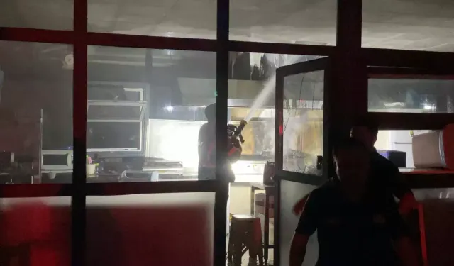 Aydın Efeler’de Özel Okul Kantininde Yangın