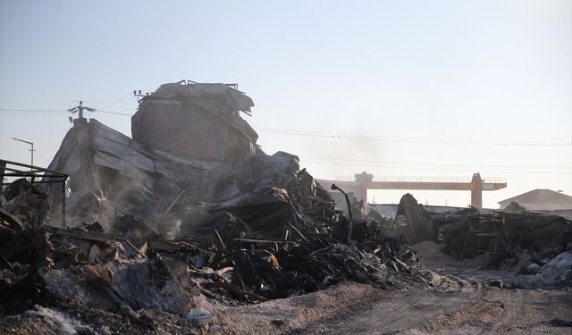 Ambalaj fabrikasında yangın çıktı