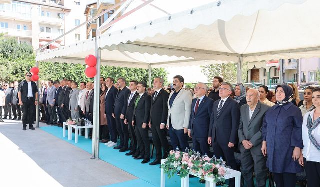 Burhan Haksever İlkokulu'nun açılışı yapıldı