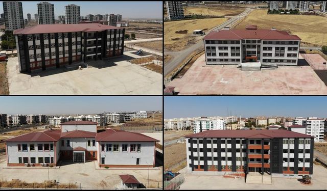 Diyarbakır'da depremin ardından 70 okul inşa edildi!