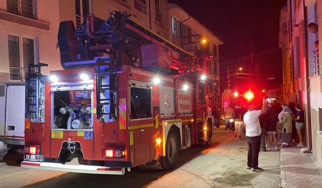 Eskişehir Tepebaşı’nda Depo Yangını!