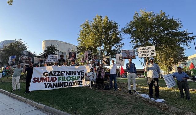 Gazze için 1,5 yıldır eylem yapıyorlar!