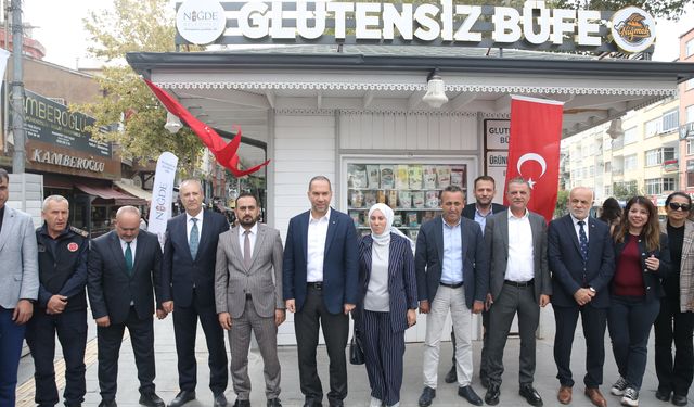 'Glutensiz Büfe'nin açılışı yapıldı