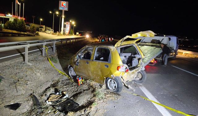 Kırıkkale'de kaza bir kişi hayatını kaybetti!