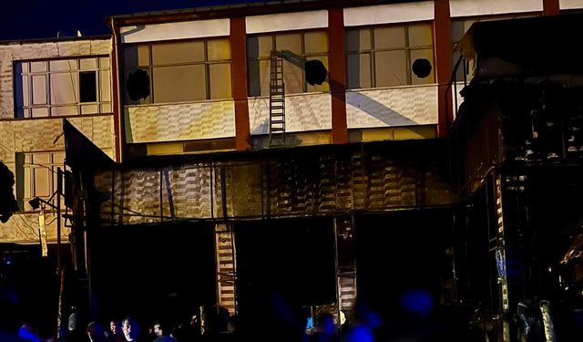 Kırşehir'de yangın korkuttu