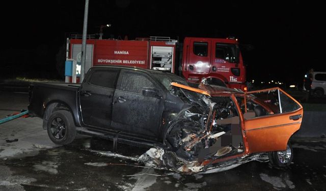 Manisa’nın Salihli ilçesinde feci kaza: 5 ölü, 6 yaralı