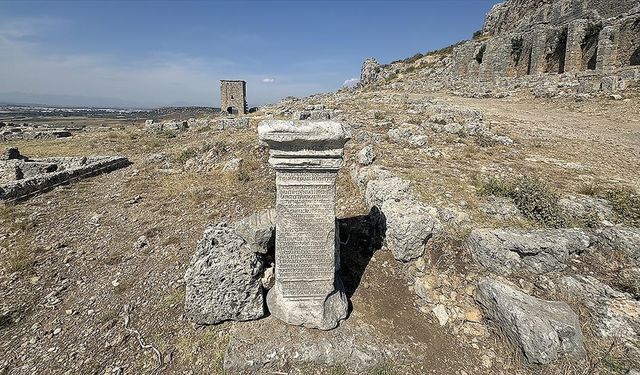 'Romalı kadın hayırsever Menodora'nın mezarı tespit edildi
