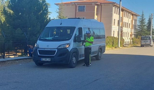 Seydişehir'de trafik denetimi yapıldı