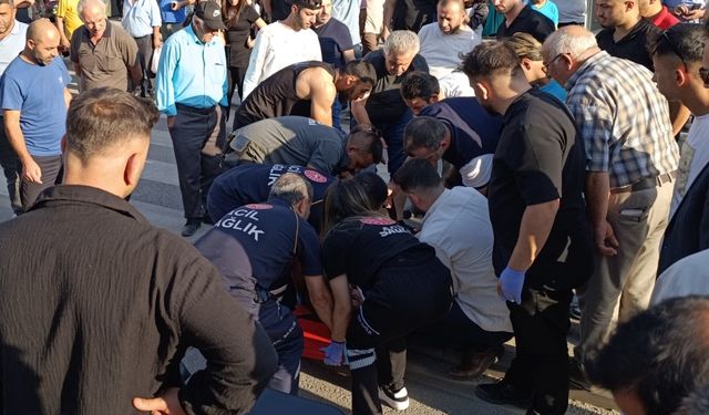 Sivas'ta motosiklet kazası