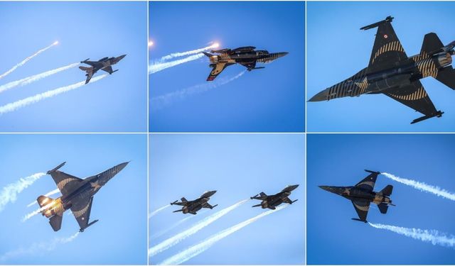 Sivrihisar Semalarında SOLOTÜRK Gösterisi