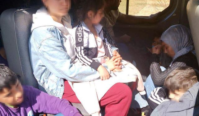 20 kaçak göçmen yakalandı!