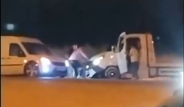 Adana’da Kavga Anı Kamerada