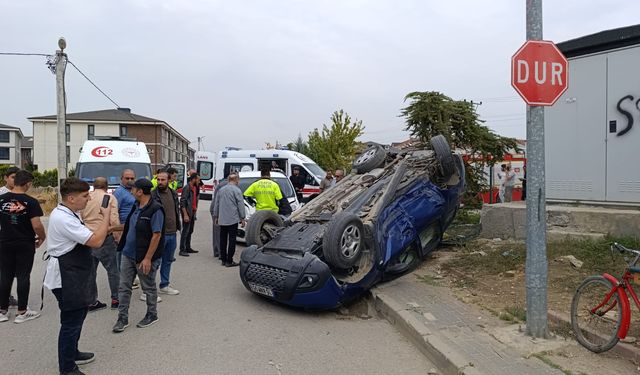 Bursa'da korkutan kaza