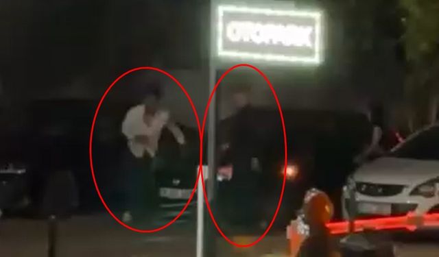 Bursa'da sokakta kavga
