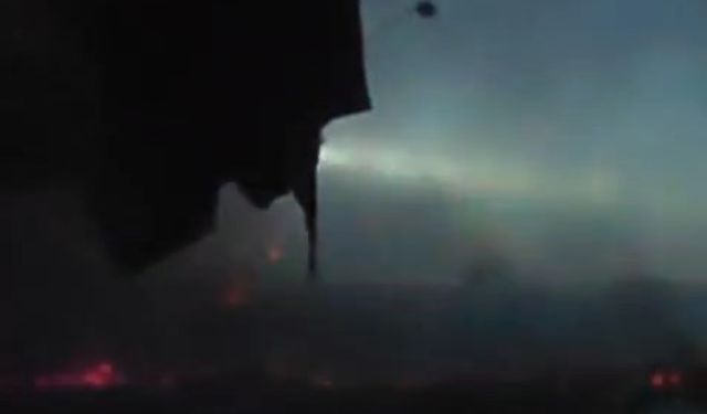 Çay fabrikasında yangın çıktı!