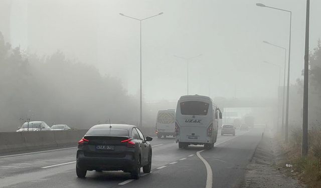 Eğitim uçuşlarına sis engeli