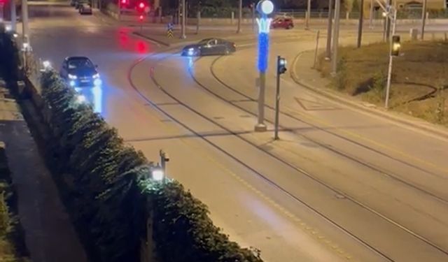 İzmit’te Tramvay Yolunda Drift: 55 Bin TL Ceza