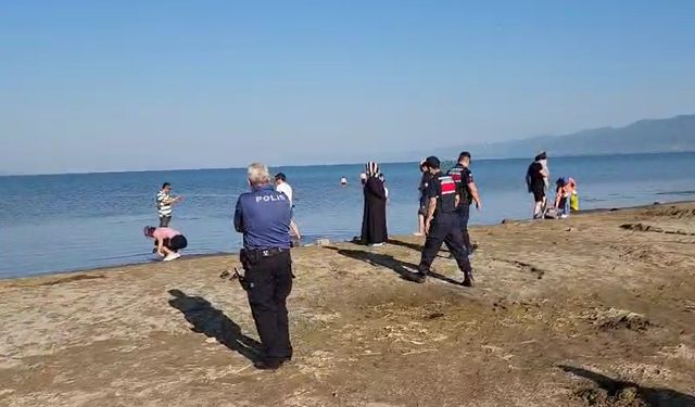 İznik Gölü'nde tarihi eser sütun başlıkları bulundu