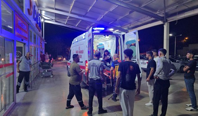 Kozan’da Otomobil Mobilya Mağazasına Daldı