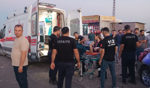 Mardin'de zincirleme kazada 9 kişi yaralandı