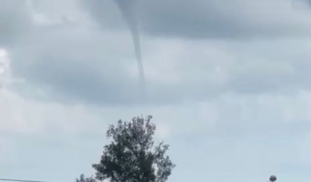 Ordu'da denizde hortum çıktı