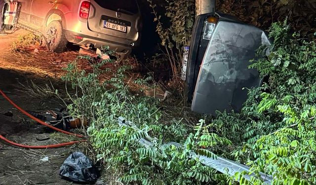 Samsun'da korkutan kaza