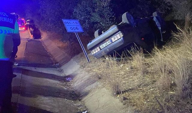 Tarsus'ta feci kaza: 1 ölü, 3 ağır yaralı