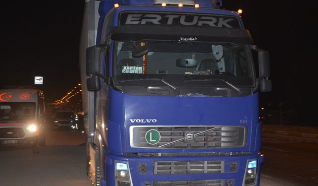 TIR'ın çarptığı yaya hayatını kaybetti