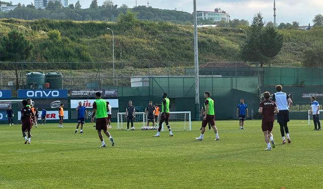 Trabzonspor Fenerbahçe maçı hazırlıklarını sürdürdü