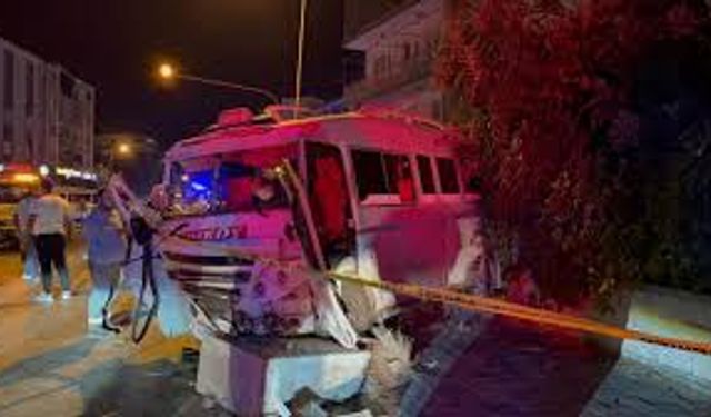 Aydın'da korkutan kaza