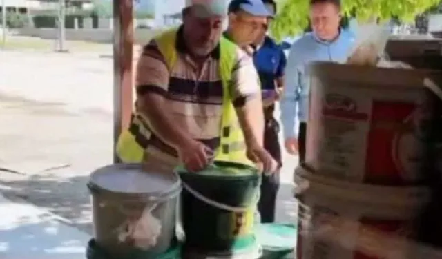 800 kilo bozuk turşu bulundu