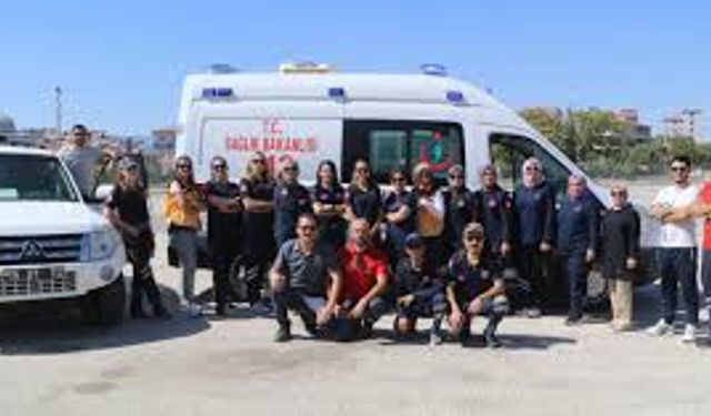 Burdur'da ambulans sürüş eğitimi verildi