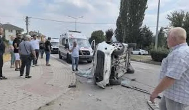 Bursa'da korkutan kaza