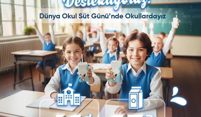 Gölbaşı'nda Dünya Okul Süt Günü kutlandı