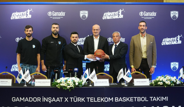 Türk Telekom Basketbol ile Gamador İnşaat’tan Güçlü İş Birliği