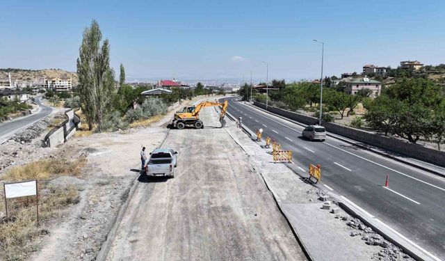 Kayseri Caddesi trafiğe açıldı